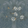 Strandäng -  Coastal Bouquet Wallpaper - Blue