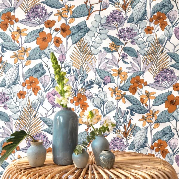 May Flower Power Wallpaper - Multi