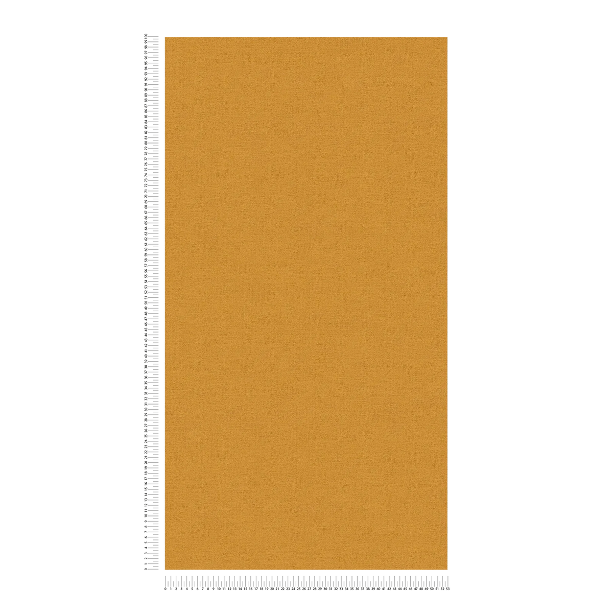 Retro Plain Chic Vinyl Wallpaper – Mustard