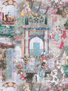 Echoes of Heritage - Vintage Wallpaper - Sage Green