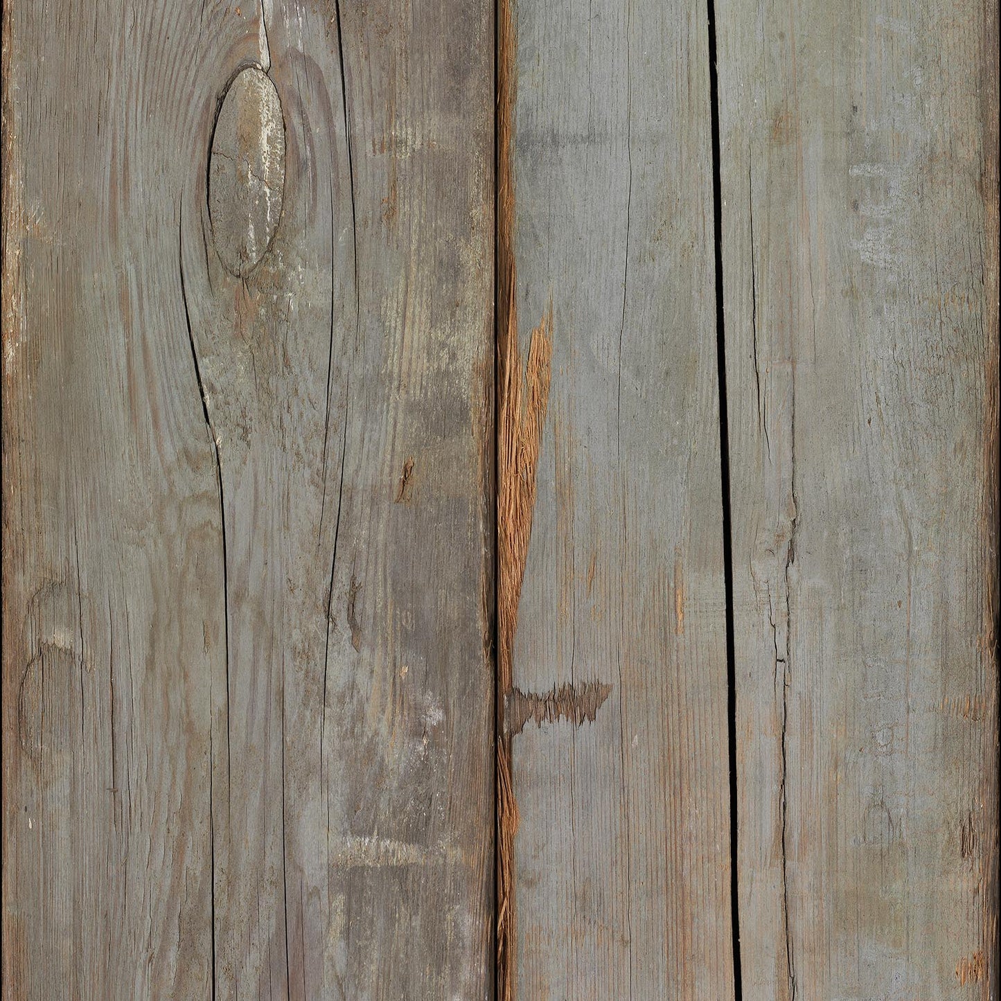 Piet Hein Eek 'Scrapwood Series' Wallpaper - Grey/Green Beams - PHE14