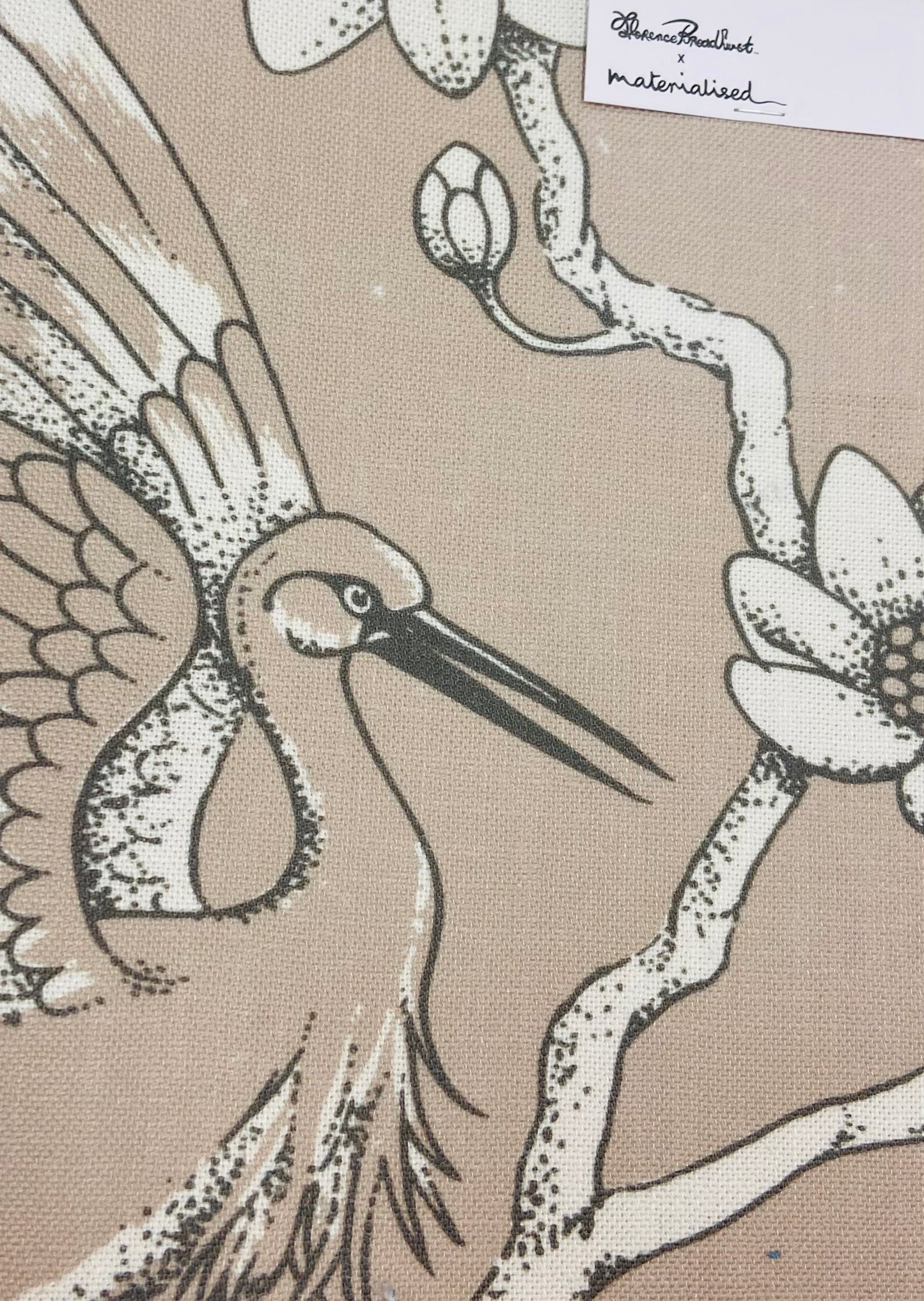 Egrets Florence Broadhurst Fabric - 12 Colours