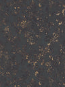 Baroque Damask Wallpaper - Black + Gold
