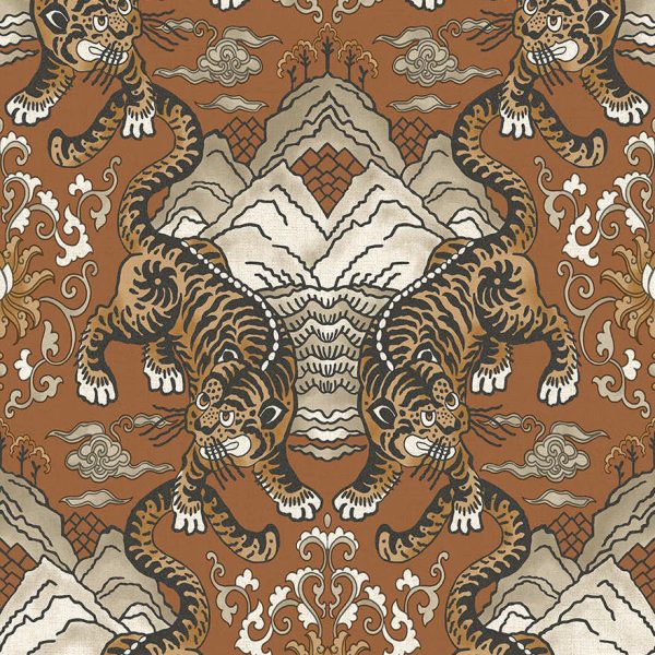 Tora - Chinese Tiger Wallpaper Online NZ | The Inside