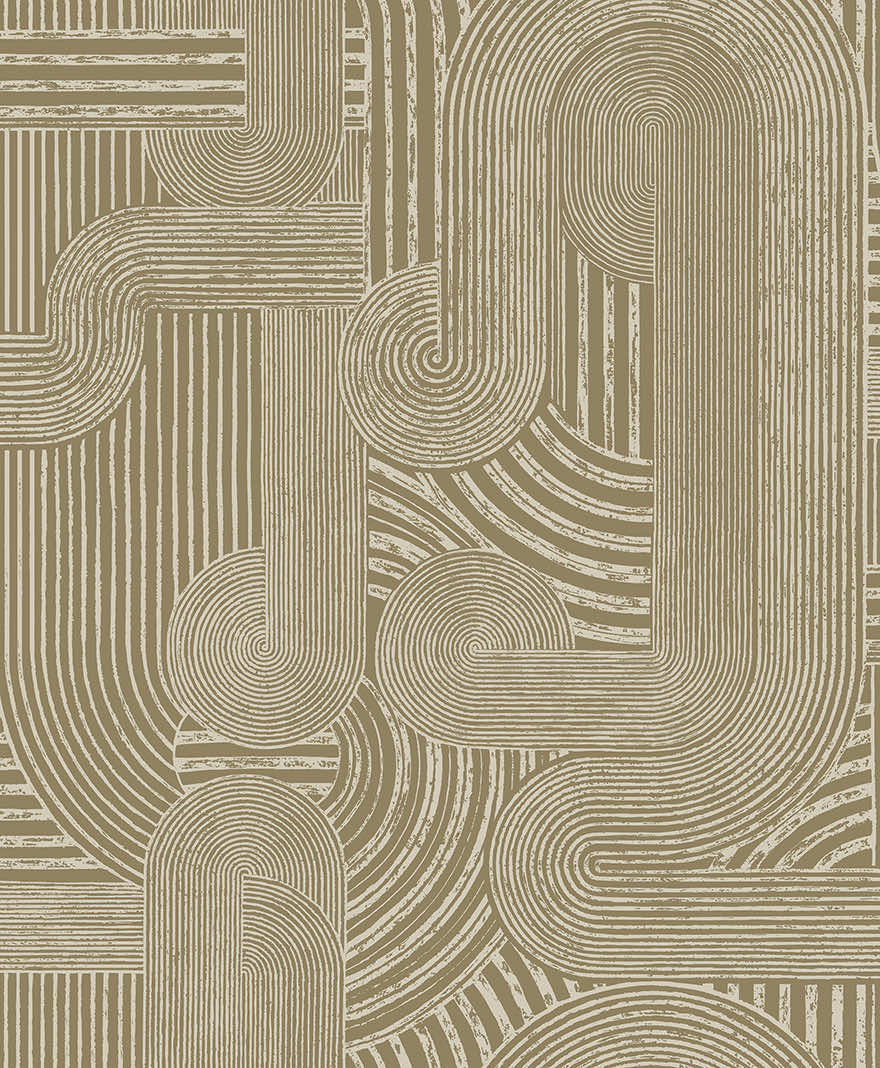 Macramé - Boho Geo Wallpaper - Neutral - LAST ROLL