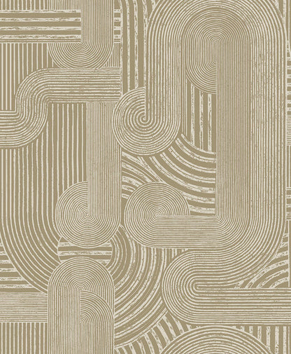 Macramé - Boho Geo Wallpaper - Neutral - LAST ROLL