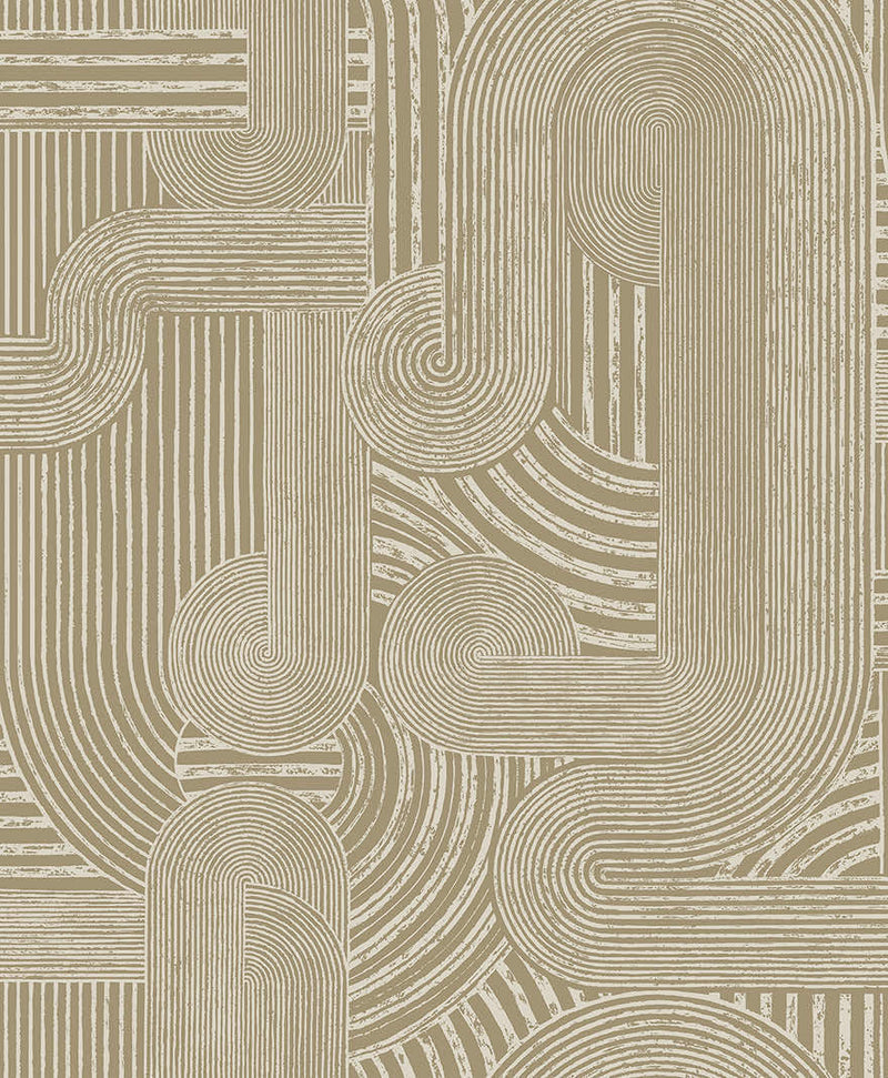 Macramé - Boho Geo Wallpaper - Neutral