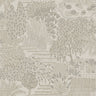Mirissa - Faux Embroidered Garden Wallpaper - Dove - Discontinuing
