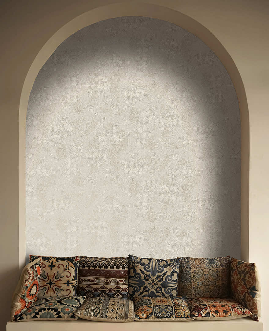 Richat Wallpaper - Ivory