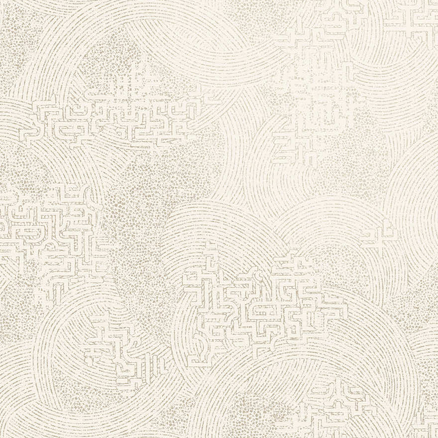Sample - Richat Wallpaper - Ivory