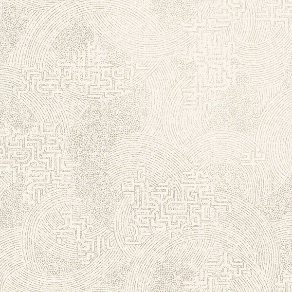 Sample - Richat Wallpaper - Ivory