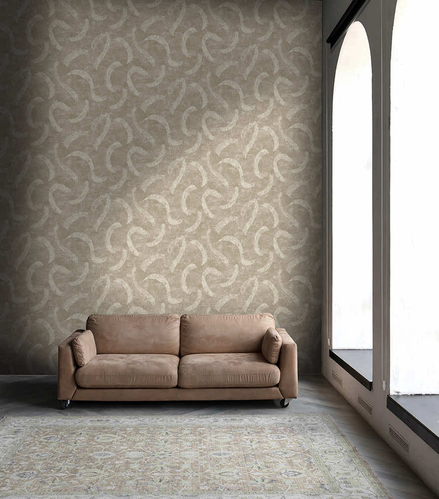 Sirocco Taupe wallpaper