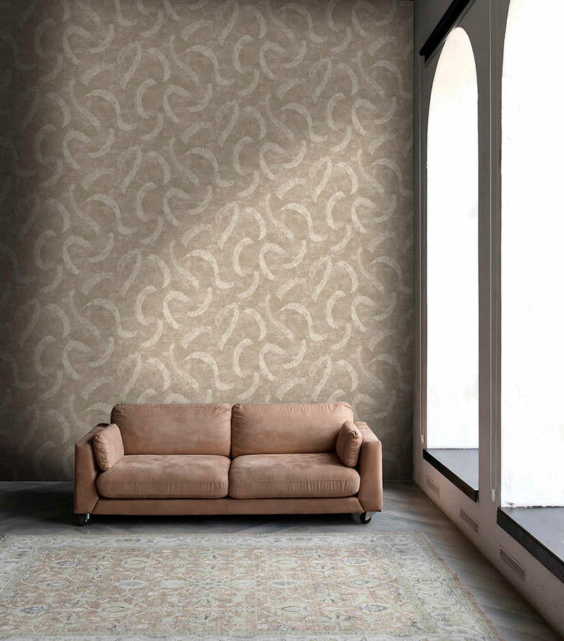 Sirocco Taupe wallpaper