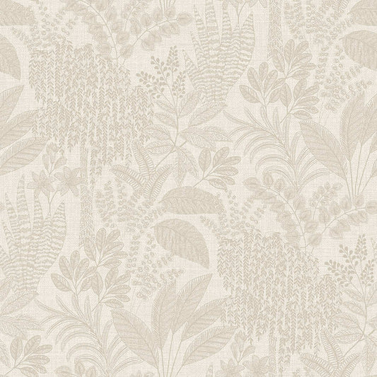 Oasis Wallpaper - Cream