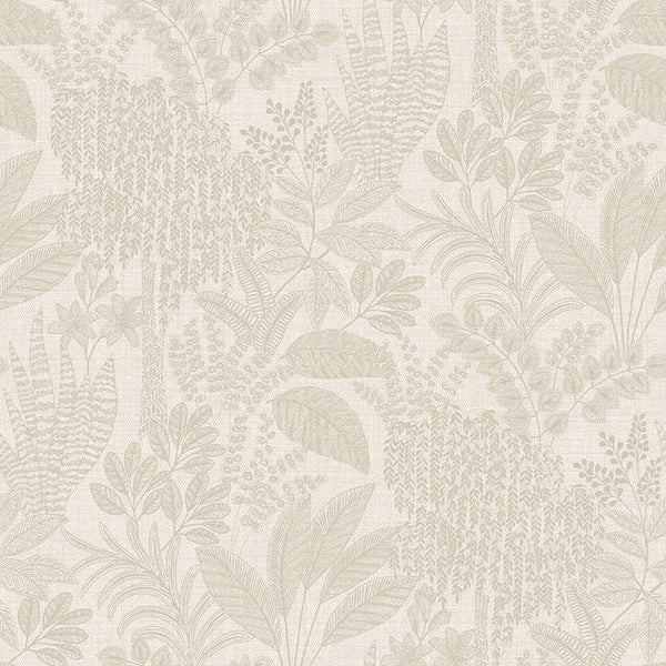 Sample - Oasis Wallpaper - Cream