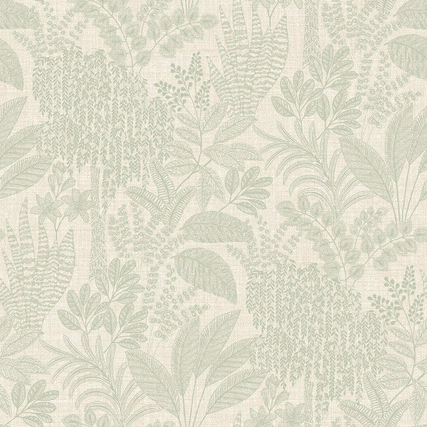 Sample - Oasis Wallpaper - Sage