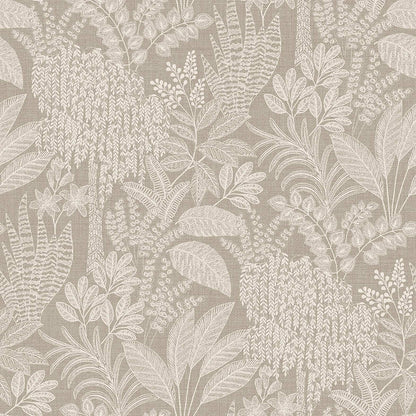 Oasis Wallpaper - Taupe