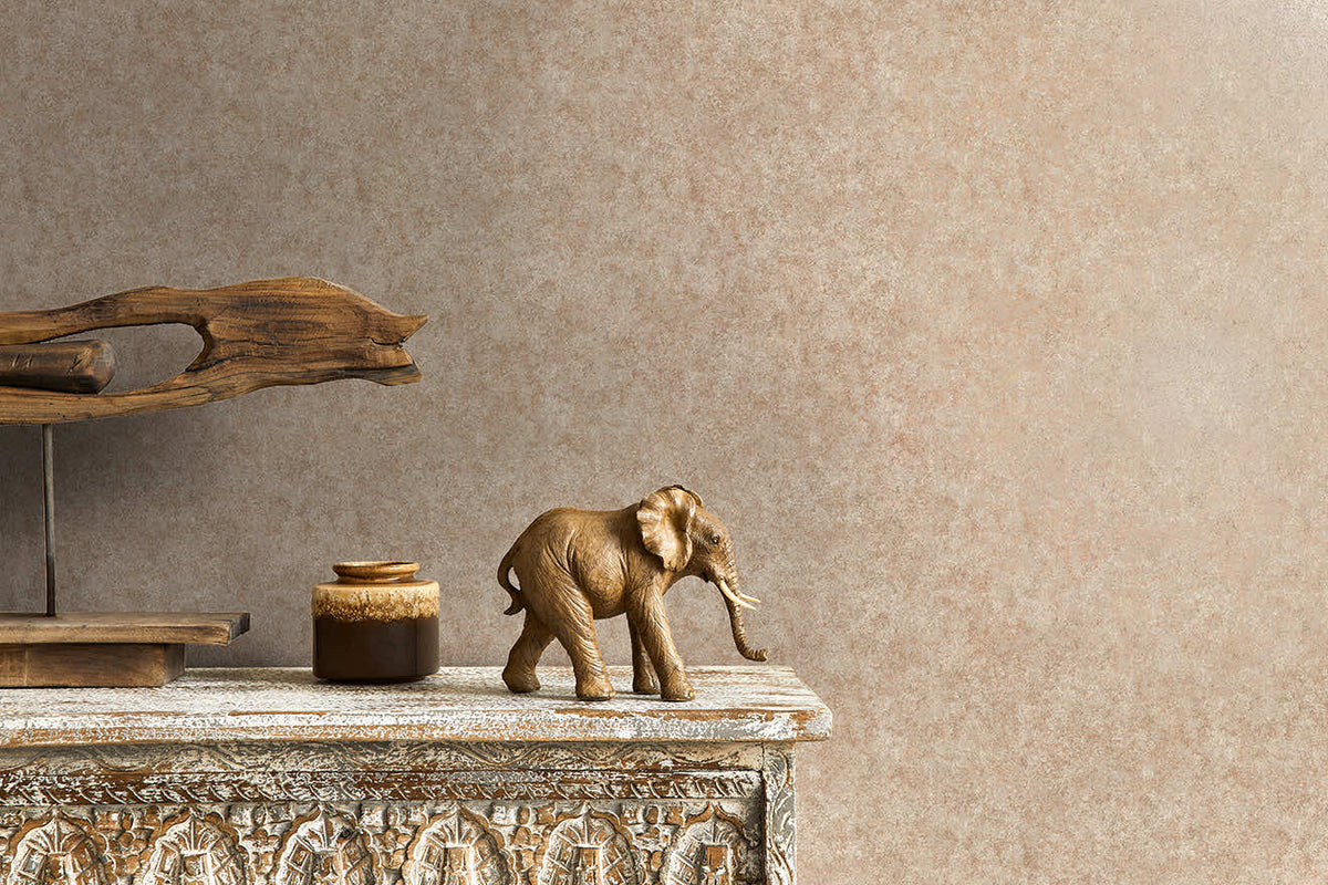 Tassili Wallpaper - Plaster Pink