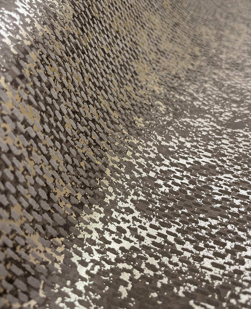 Sinamay Noir Gold wallpaper
