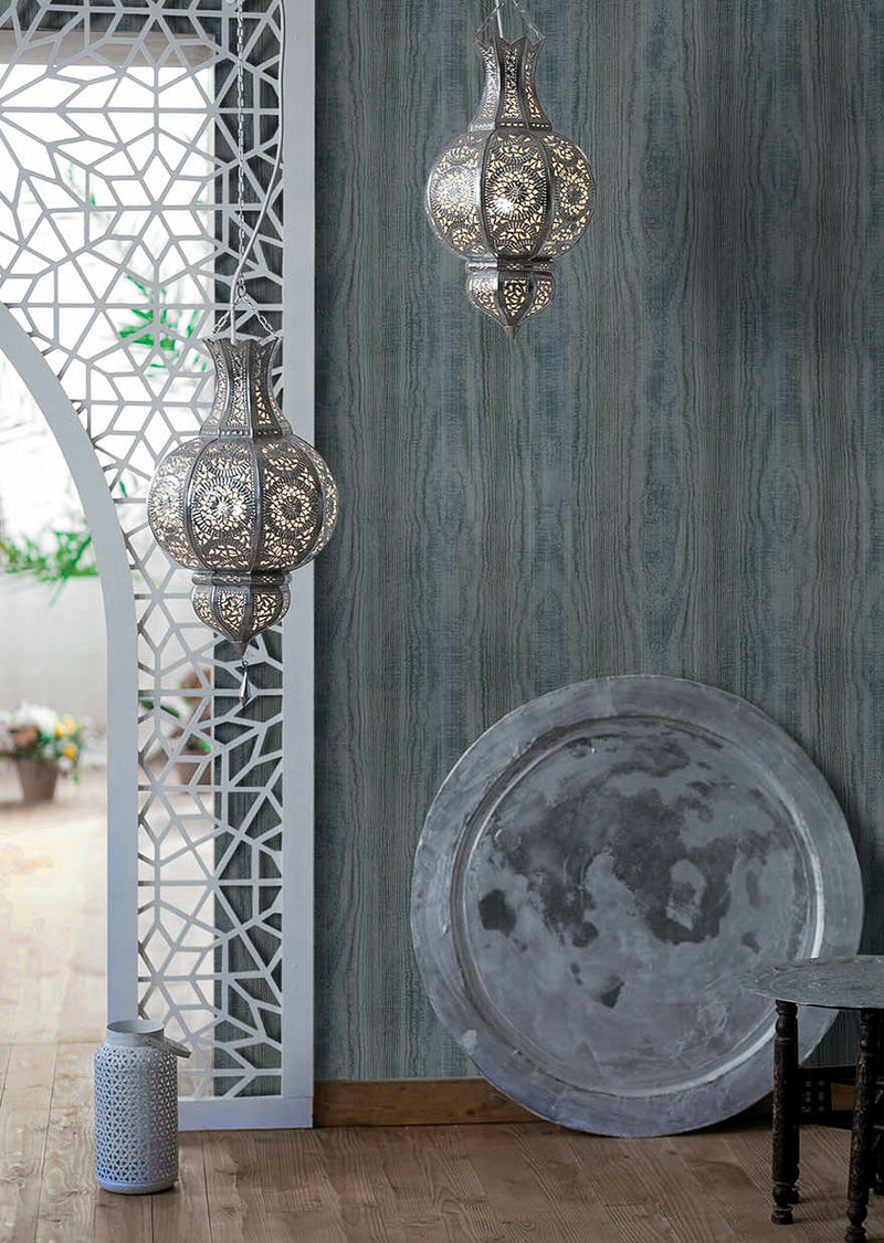 Sahel  Indigo Blue wallpaper