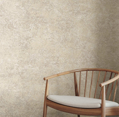 Ophidian Scaled Wallpaper - Cream
