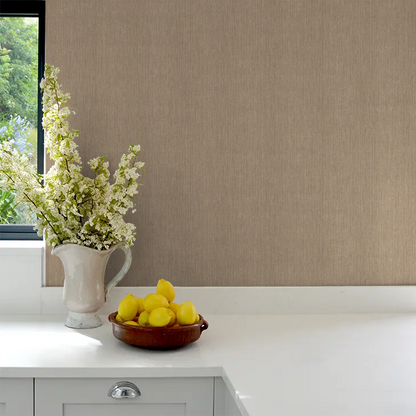 Pique Textured Wallpaper - Rust