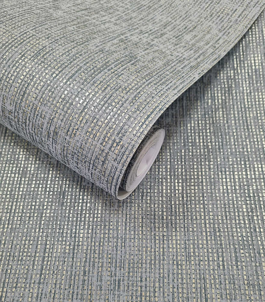 Pique Textured Wallpaper - Blue