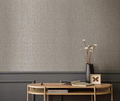 Pique Textured Wallpaper - Charcoal