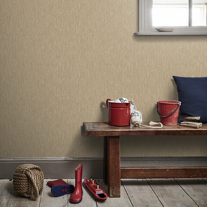 Textura Metallic Wallpaper - Gold / Rust