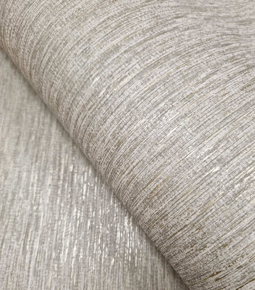 Textura Metallic Wallpaper - Grey