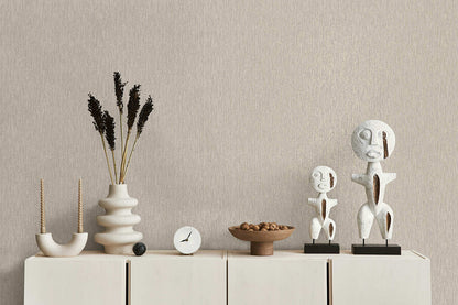 Textura Metallic Wallpaper - Grey