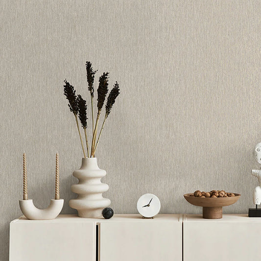 Textura Metallic Wallpaper - Grey