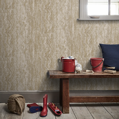 Tinos Marble Wallpaper - Taupe