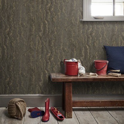 Tinos Marble Wallpaper - Charcoal