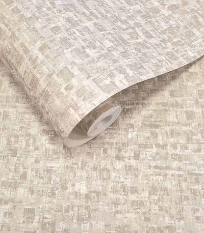 Valora Blocks Wallpaper - Dove