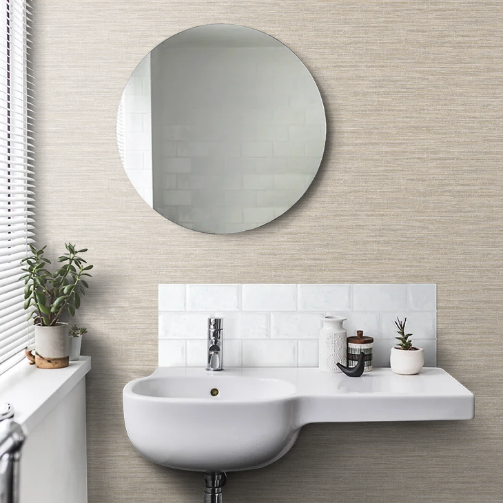 Rete Textured Wallpaper - Grey