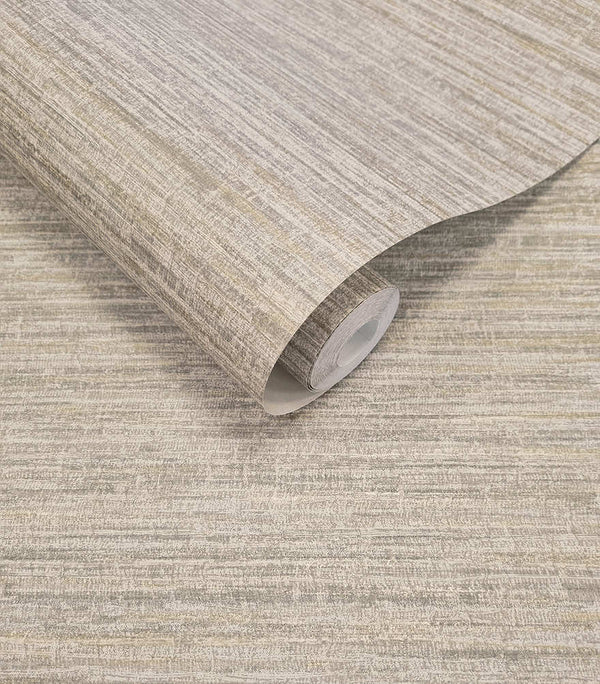 Sample - Rete Textured Wallpaper - Grey