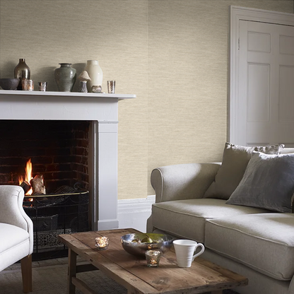 Rete Textured Wallpaper - Cream