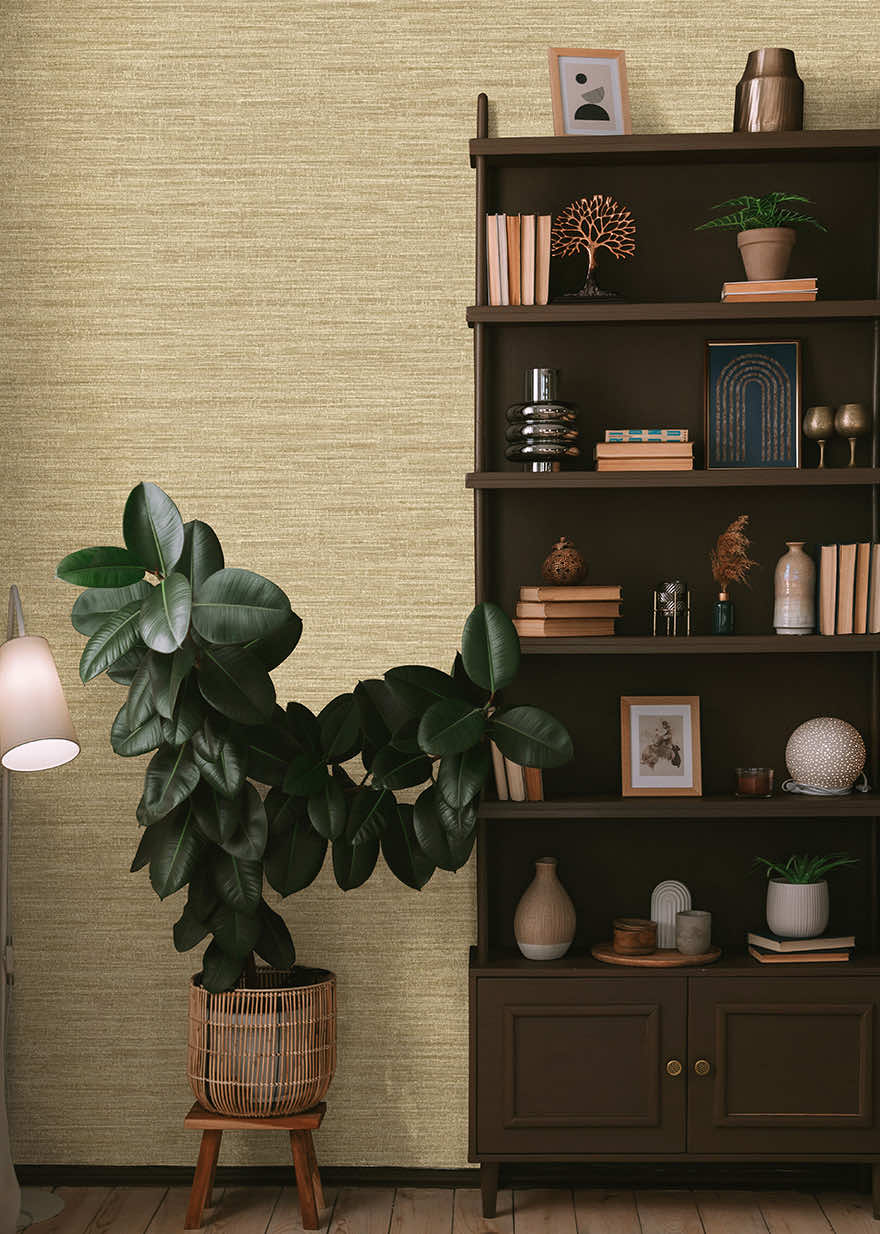 Rete Textured Wallpaper - Beige