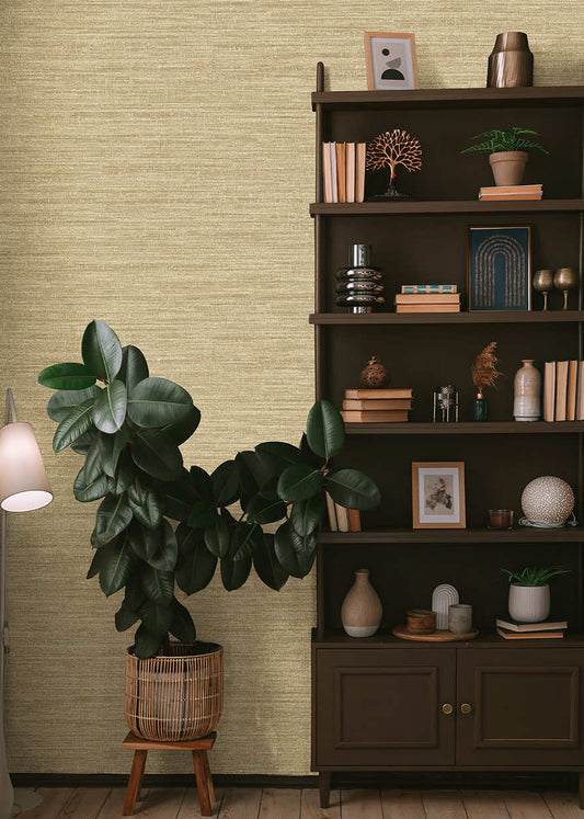 Rete Textured Wallpaper - Beige