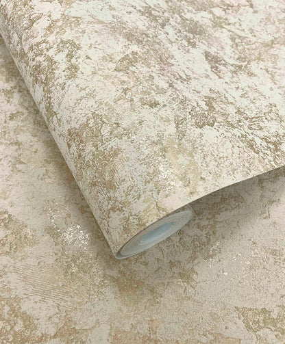 Pyrite Wallpaper - Cream