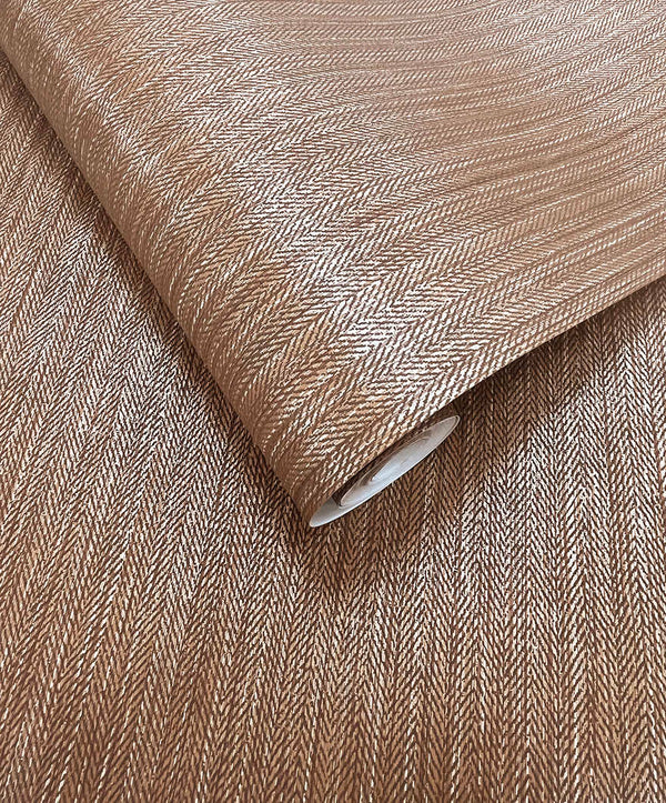 Sample - Kilim Wallpaper - Rust