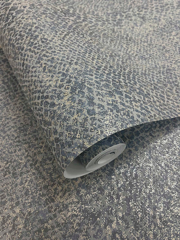 Sample - Boa Wallpaper - Navy