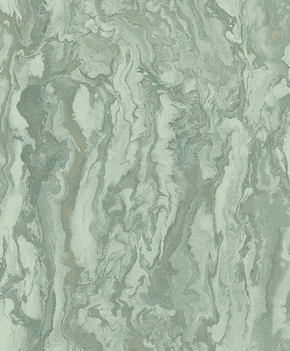 Thassos Wallpaper - Duck Egg