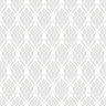 Lilly Geometric Wallpaper - White