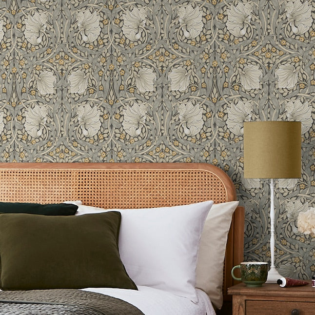 Pimpernel Wallpaper - Grey
