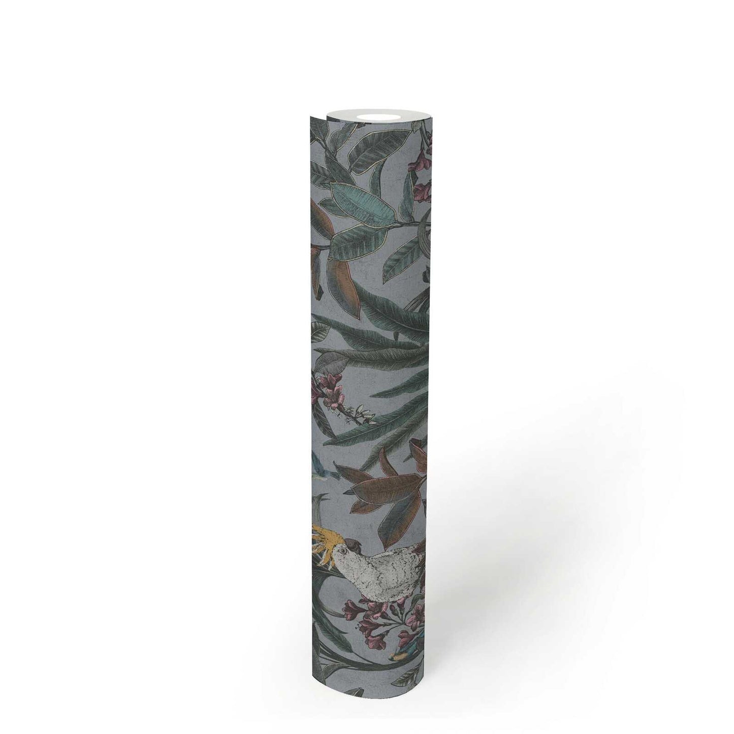 Cockatoo Jungle Wallpaper - Blue