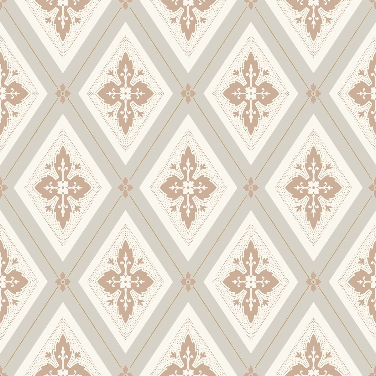 Sample - Astrid Flora Wallpaper - Pink