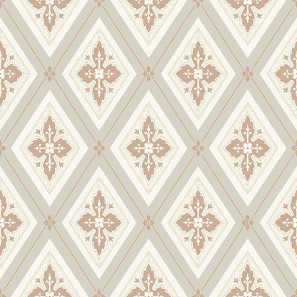 Astrid Flora Wallpaper - Pink