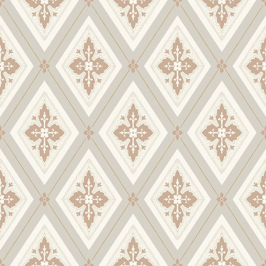 Astrid Flora Wallpaper - Pink